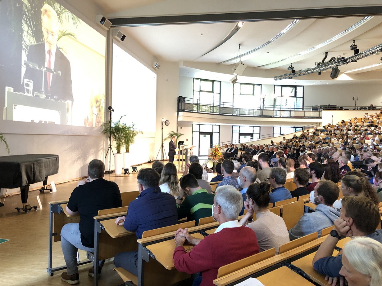 Festvortrag im Forum Hörsaal des KIT